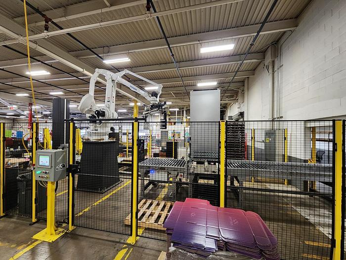 Used Palletizer, Arpac ARBOT-1000, Stretch Wrapper, Automatic. 