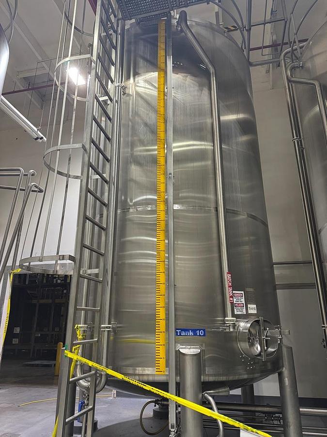 Used Tank, 10,000 Gallon, Watson Metal Masters, Agitated, Stainless Steel, Insulated, Qty 3, #5991624