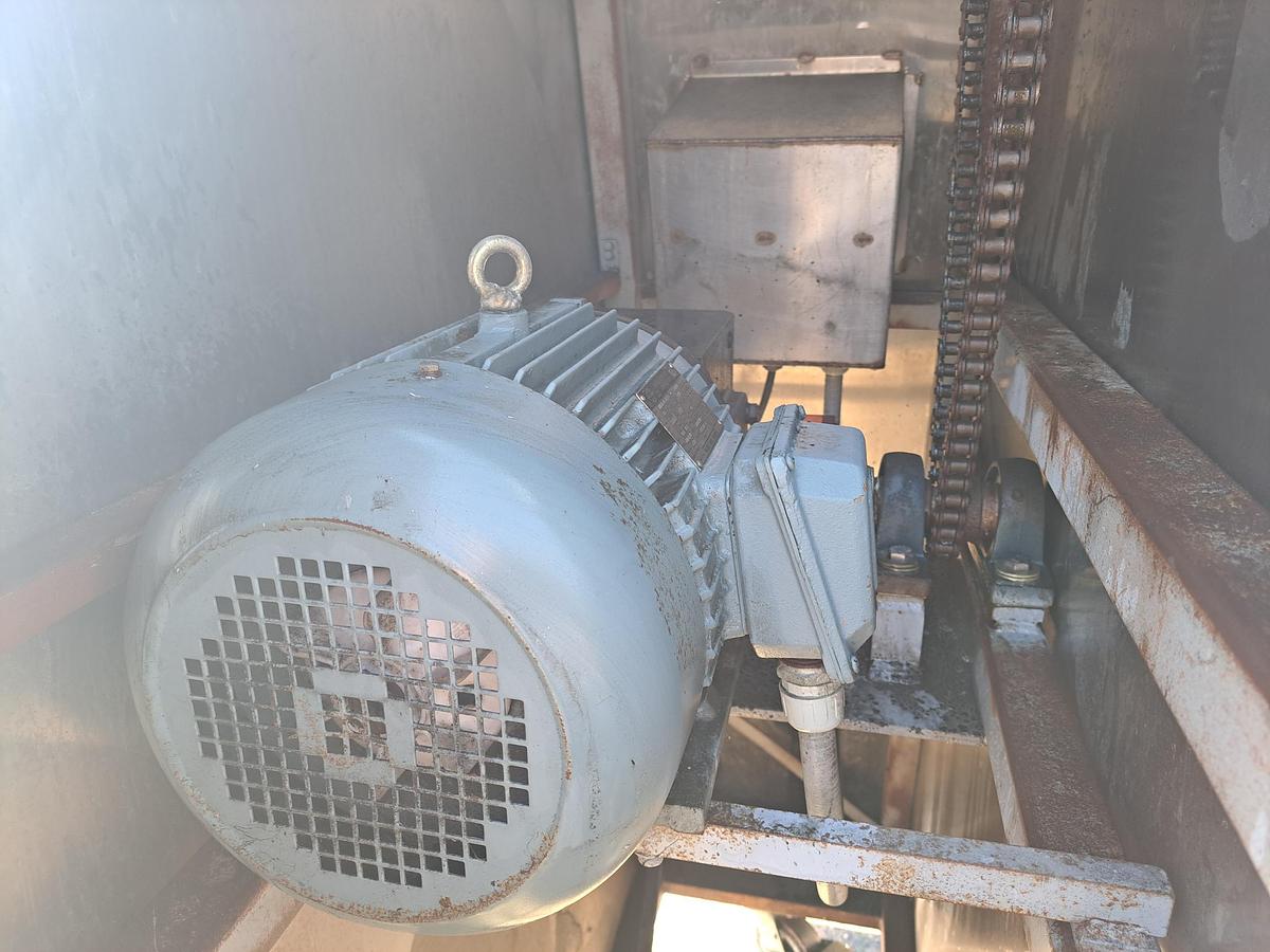 Used Mixer, Conical, Double Cone, 20 Cu Ft, Stainless Steel, 5 HP, #5991566