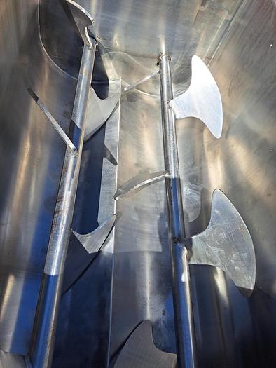 Used Mixer, Paddle, 10 CF, S/st, Tilt Discharge #S745502