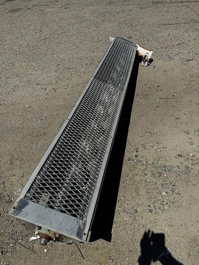 Used Conveyor, Screw, 9" X 8'3", Stainless Steel, With Drive, #5880240