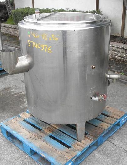 Used Kettle, 60 Gallon, S/st, Jkt, Groen, Mdl H60, #S740976