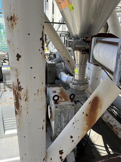 Used Tank, 2,500 Gallon, Stainless Steel, 6'x15', Cone #S745048