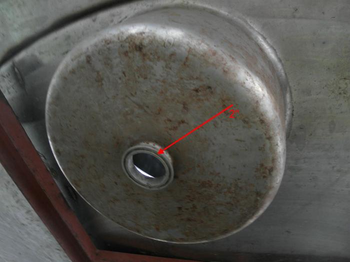 Used Tank, 1,550 Gallon, S/st, 78" X 86", #S738679