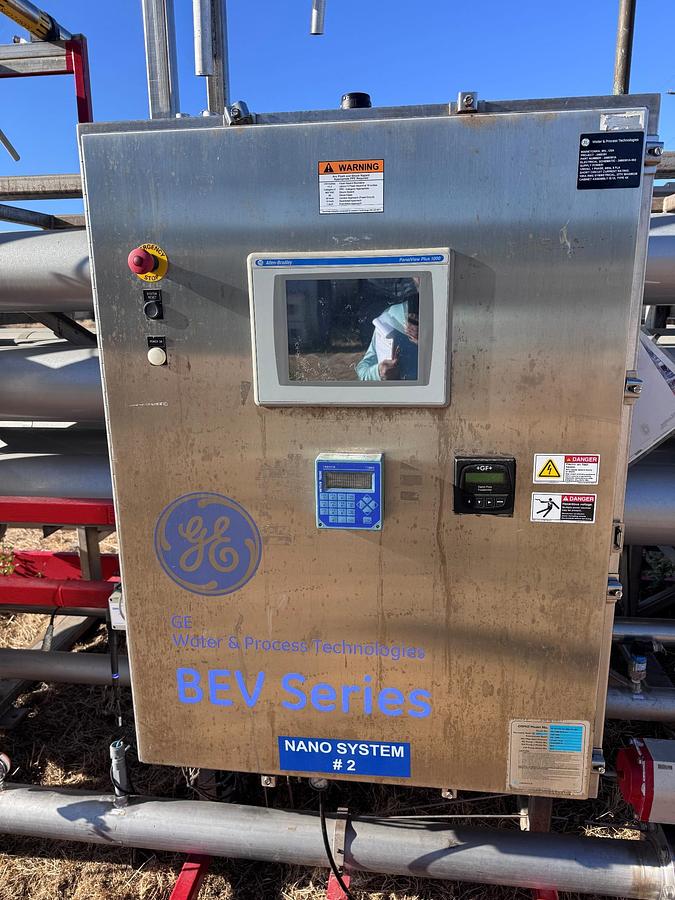 Used Filter, Nano Filtration, Osmonics, BEV Series, Stainless Steel, 300 GPM Permeate, #5991746
