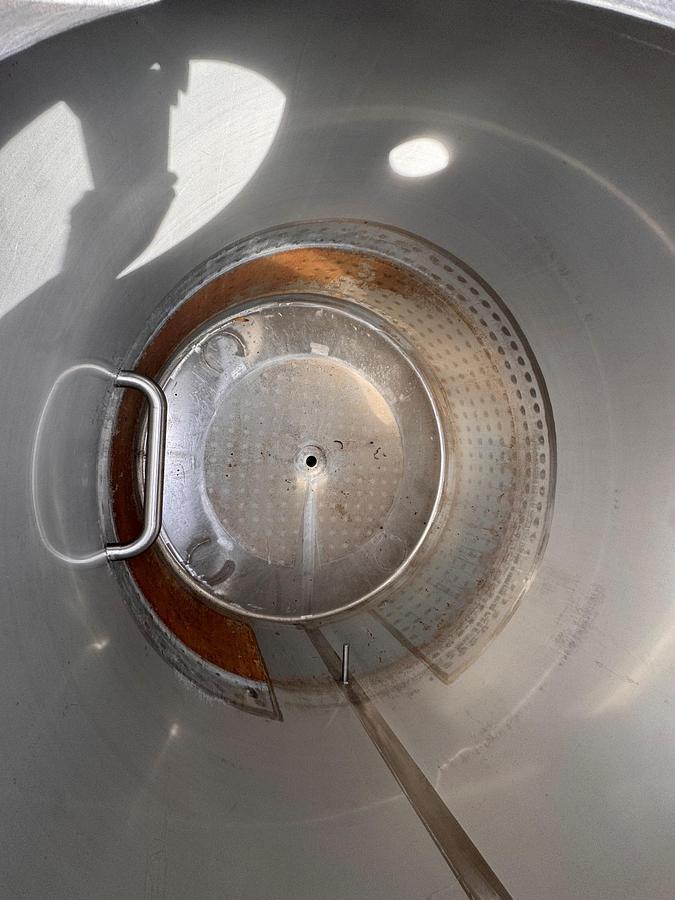 Used Tank, 375 Gallon, 304 Stainless Steel, Jacketed Fermenter, Criveller, Cone Bottom, #5991399