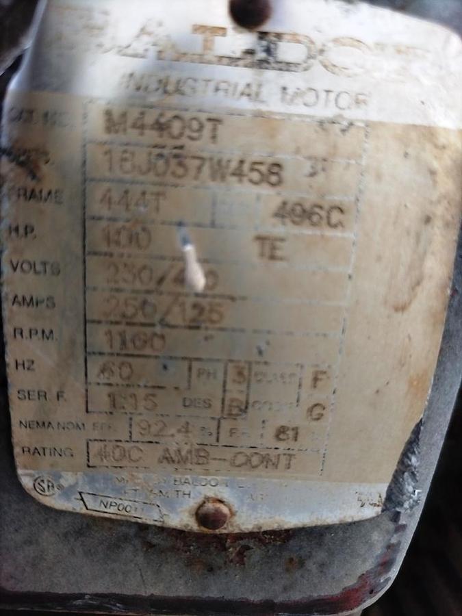 Used Pulper, Finisher, Rossi Catelli, Model P100/6R, Turbo Juice Extractor, #5991911
