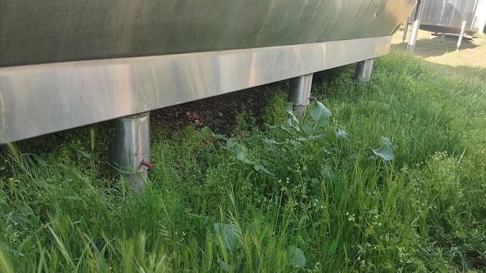 Used Tank, 1,000 Gallon, S/st, Jkt, Horiz, Farm Tank, Globe, #S742481