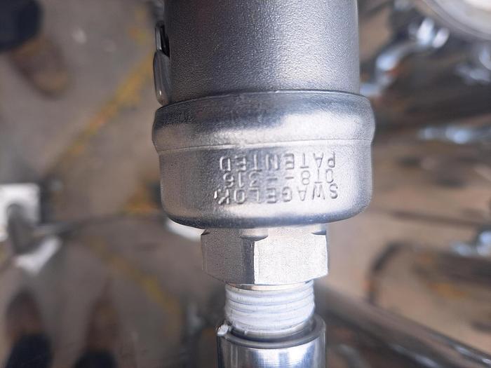 Used Tank, 20 Gallon, 316L Stainless Steel,  Jacketed, 40 PSI, Pope Sci, Pressure #S738859