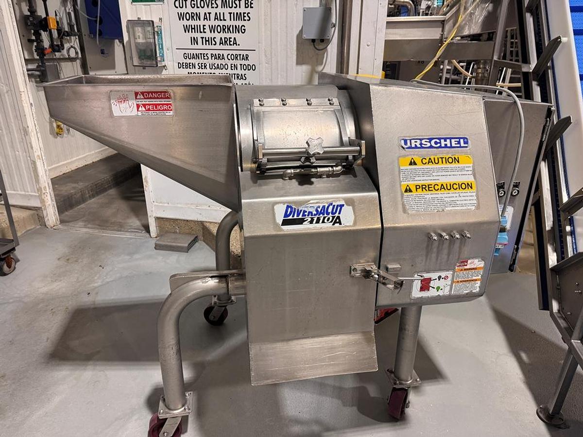 Used Dicer, Urschel, Divcersacut, Model DC110A, Stainless Steel, Portable, #5991867