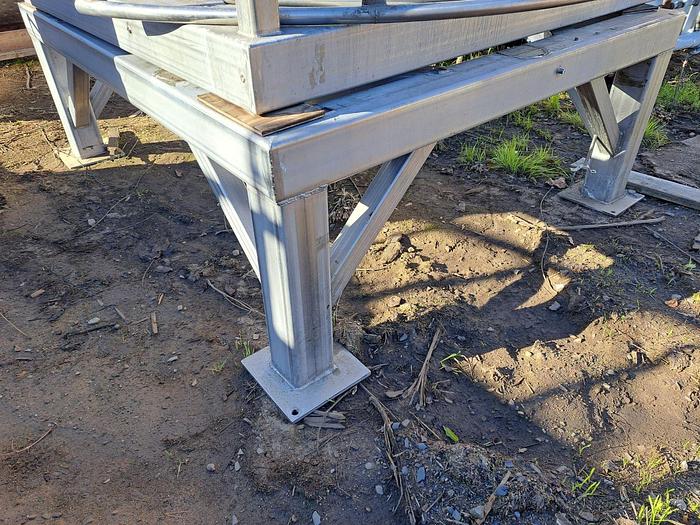 Used Tank, 3,000 Gallon, 304 S/St, Jkt, Full Vacuum, 60 PSI #S744962