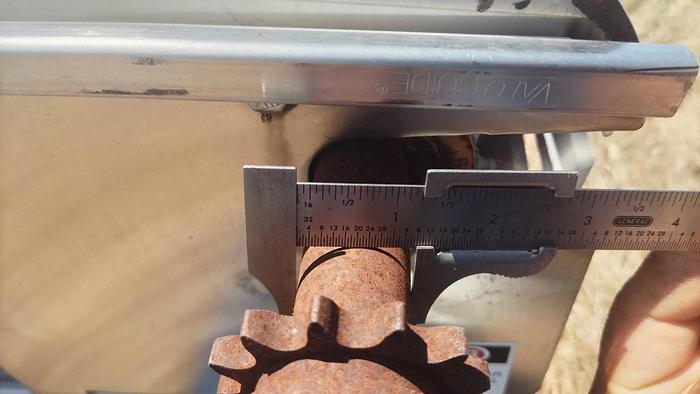 Used Conveyor, Belt, 7.5" x 7'8", S/st, Safeline #S740535