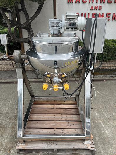 Used Kettle, 40 Gallon, Stainless Steel, Electrically Heated, Tilt #S745110