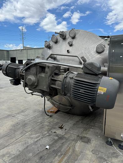 Used Kettle, 2,500 Gallon, Jacketed, Dbl Agitation, Feldmeier, #5991021