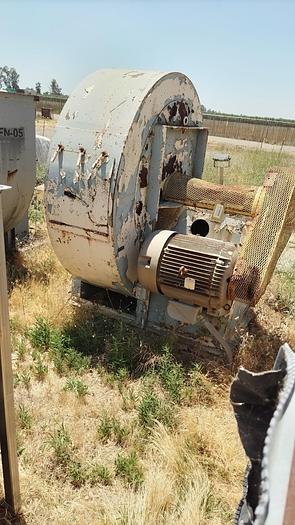 Used Blower, 60 HP, Centrifugal, NYB, Size 452, New York Blower, #S738904
