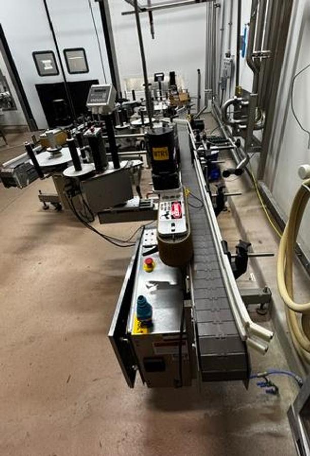 Used Labeler, Pressure Sensitive, Quadrel Econoline E100, 2019, Stainless Steel, #5991371