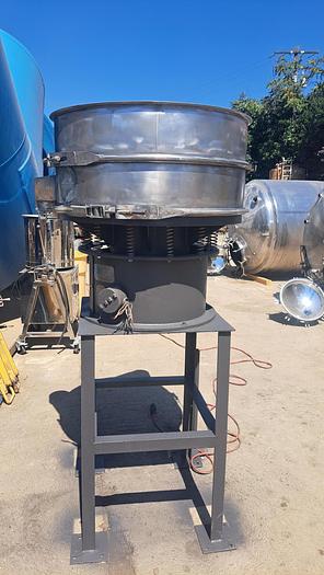 Used Screen, Sweco, 30", S/st, Single Deck, 0.5 HP #S744350