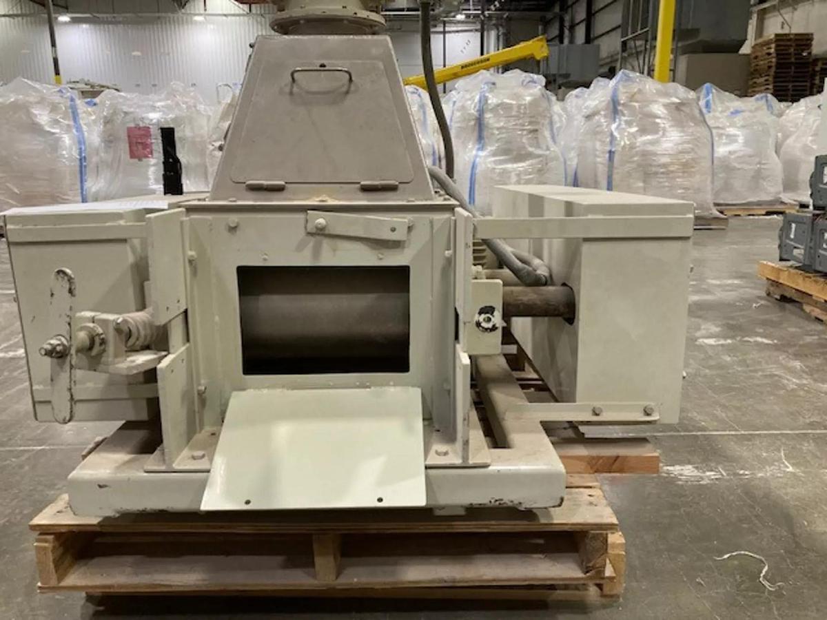 Used Mill, Roll, 8" x 16", Dual Roll, Kice Rotary Airlock, 10 HP, #5991798