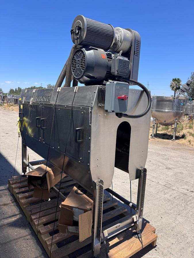 Unused Dryer, Bottle, Shrink Sleeve Air Knife, Sleeves Seal, Stainless Steel, 25 HP, #5991710