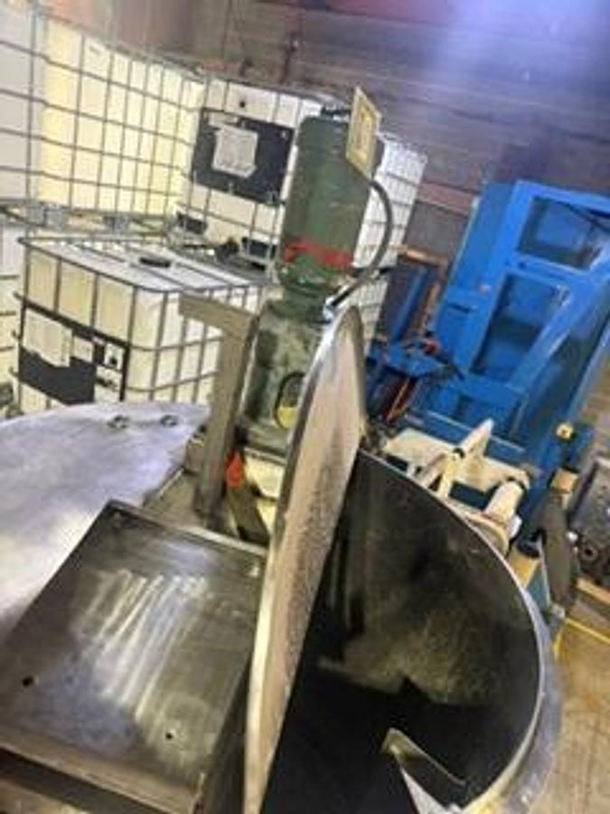 Used Tank, 850 Gallon, Stainless Steel, Jacketed, Agitated, #5991116