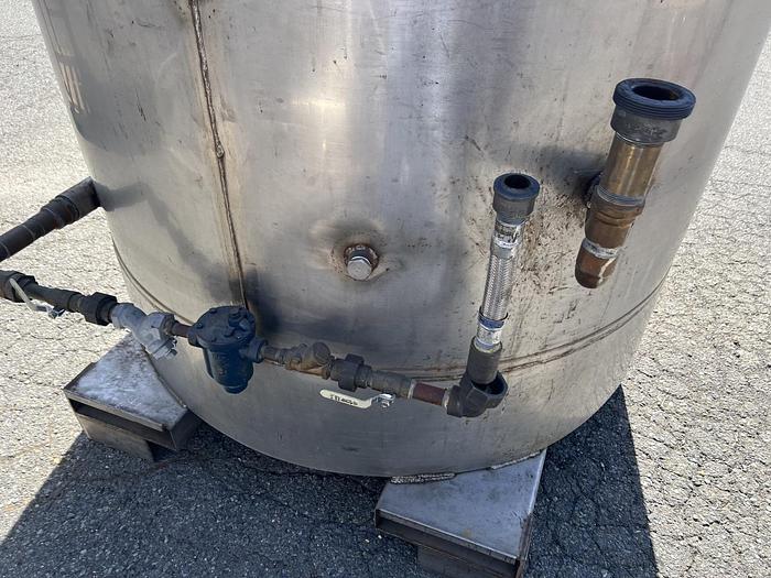 Used Still, 650 Gallon, S/st, Column, Condenser, Steam Heated #C745097