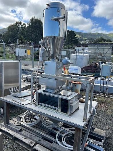 Used Unloader, Pneumatic, S/st, Oscillating Discharge, Nakanishi #S744820