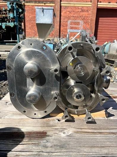 Used Pump, Positive, Waukesha, Model 130, 3" In/Out, Stainless Steel #S745410