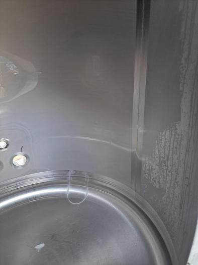 Used Tank, 200 Gallon, Stainless Steel, Insulated, Dish Top & Bottom, 36" X 48" #S745518