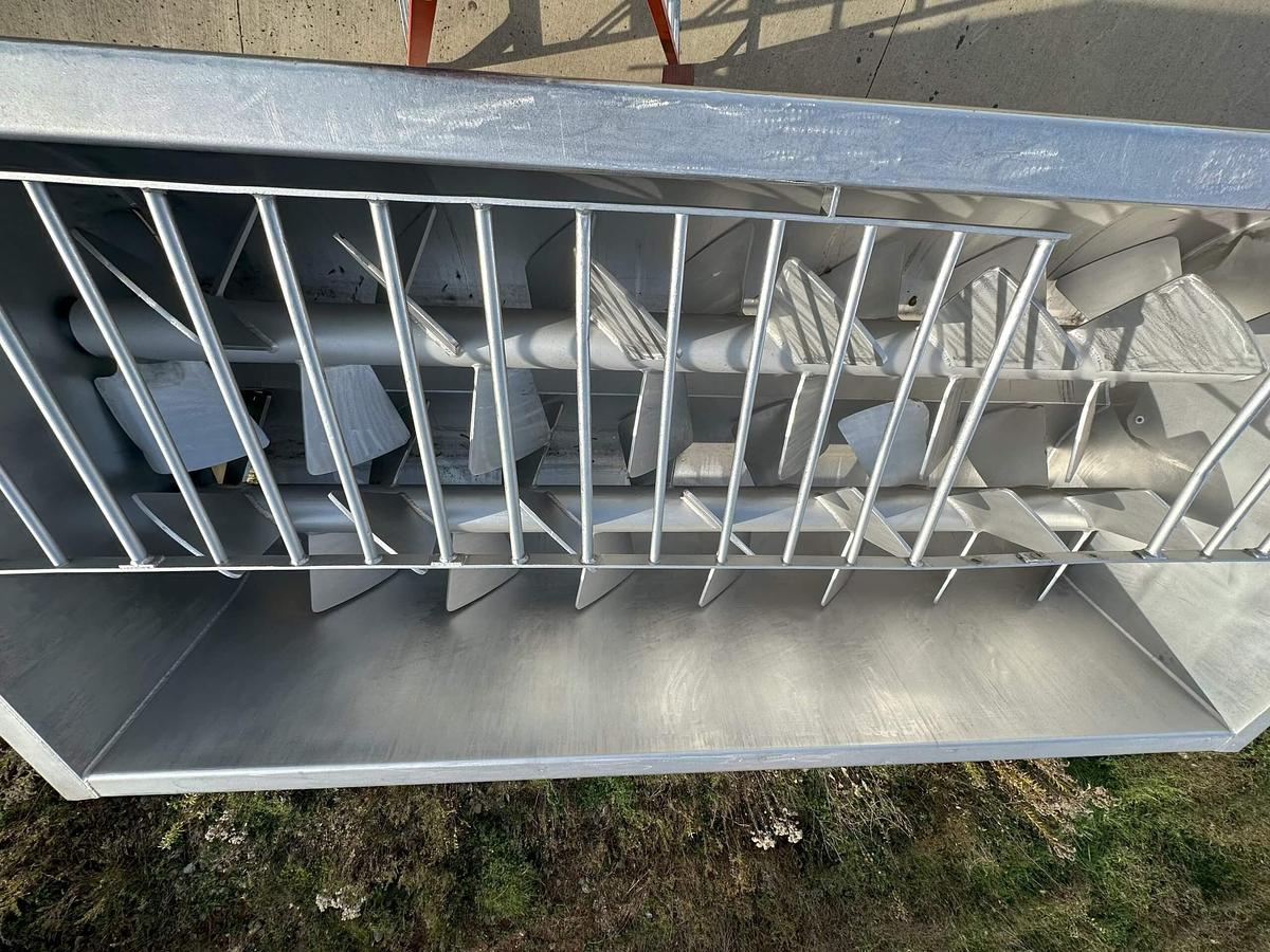 Used Mixer, Paddle, 7,500 Pound, Stainless Steel, Blentech DM-34138-IP, #5991548