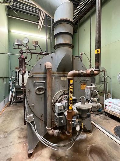 Used 50 HP Steam Boiler, Low-NOx, 2 Million BTU, Natural Gas Fired
