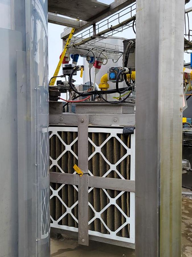 Used Dryer, Flash, 304 Stainless Steel, KODI, 30 kg/h Evaporation Capacity, #5991738