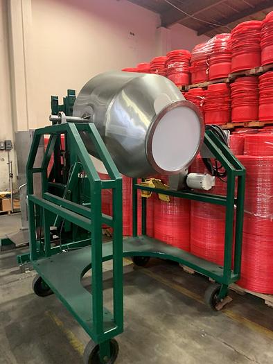 Used Mixer, Conical, Tumble, Rotary, Miracle Mixer, Stainless, #5584702