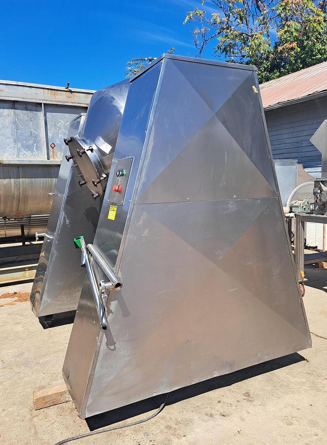 Used Mixer, Conical, Double Cone, 20 Cu Ft, Stainless Steel, 5 HP, #5991566