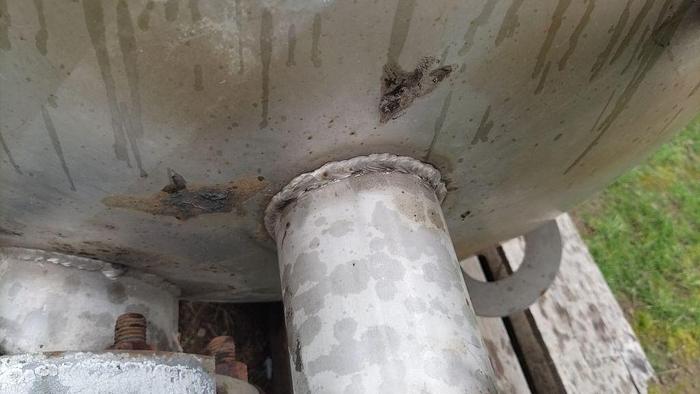 Used Tank, 300 Gallon, 316L Stainless Steel, UL 142, 2' x 11', #S743625