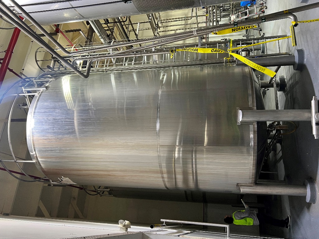 Used Tank, 10,000 Gallon, Watson Metal Masters, Agitated, Stainless Steel, Insulated, Qty 3, #5991624