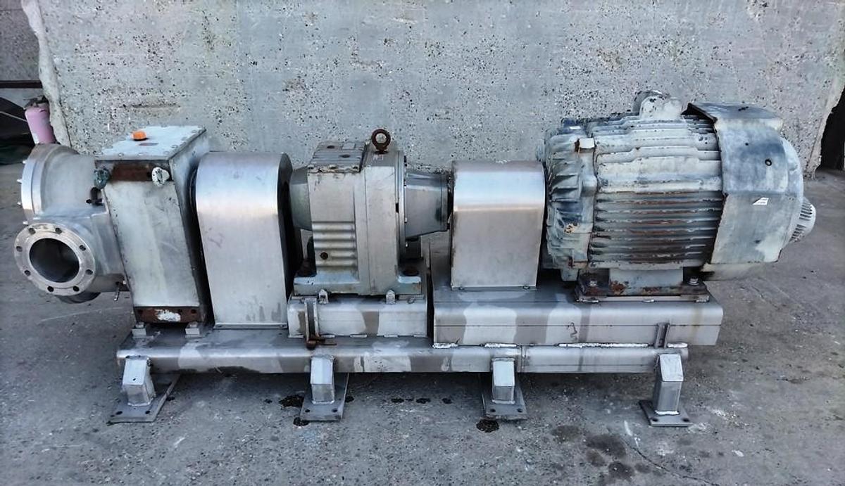 Used Pump, Positive, Fristam FKL 600, 125 HP, 7" In/Out, Flanged, #5991930