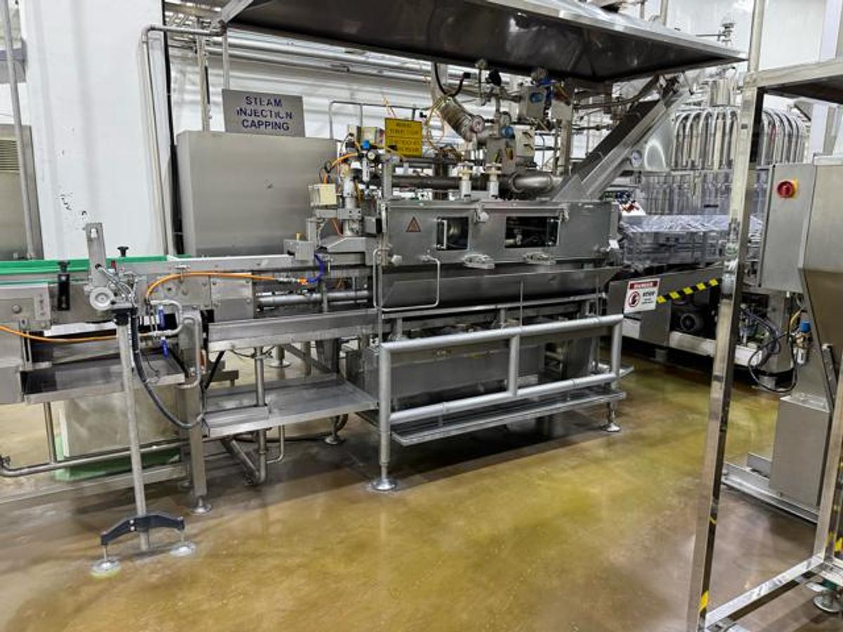 Used Capper, Silgan White Cap, SWC 500-1 LH, Lug Capper, Stainless Steel, #5991621