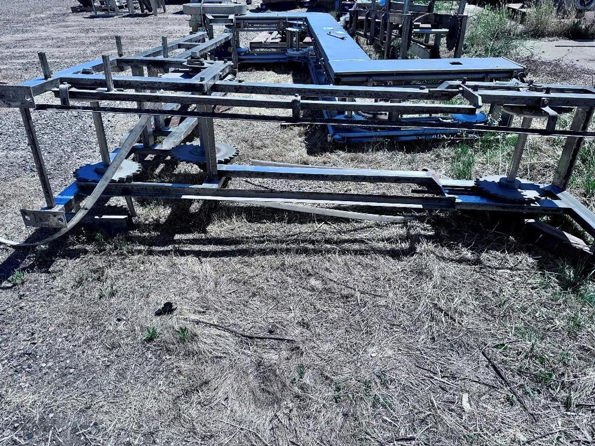 Used Elevator, Z Frame Bucket Elevator, Chain Driven, 185" Discharge Height, #59917800