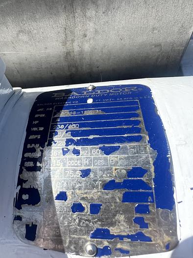 Used Reactor, 25 Gallon (400 Liters), 316L Stainless Steel, Jackted, Agitated #S745440