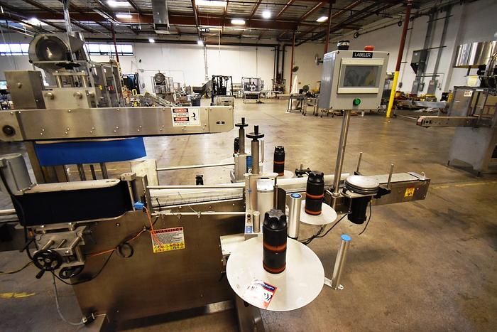 Used Labeler,  Double Sided with Top Hold Down , Automate Label Vantage, Model LC-40 #5991097