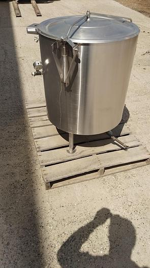 Used Kettle, 40 Gallon, Stainless Steel, Garland, Mdl K40S-L 8E6892 #S745068