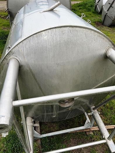 Used Tank, 1,240 Gallon, S/st, Jkt, Brewery Tank #C745013
