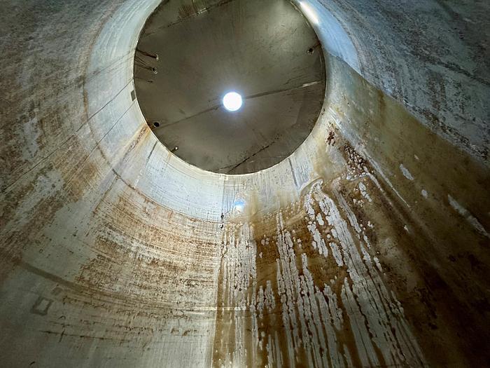 Used Tank, 12,000 Gallon, Stainless Steel, Storage Tank - #S744881