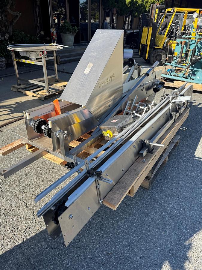 Used Jar Filling & Capping Line, Inline Filling Systems, Piston Filler, Capper & Cap Feeder, #5991602