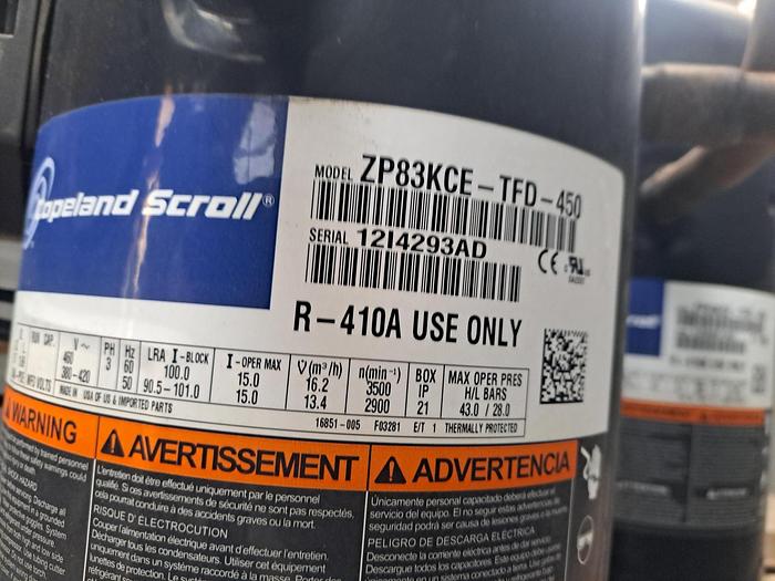 Used Refrig, Chiller, Air-cooled, Marrone, 15 Ton #S745505