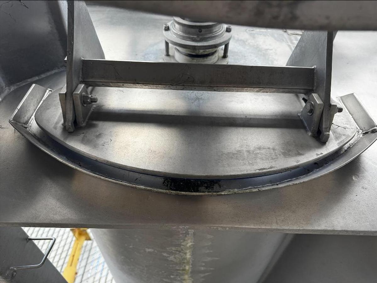 Used Mixer, Ribbon, Stainless Steel, Double Spiral Ribbon Blender, Model DM-28072-R, #5991836