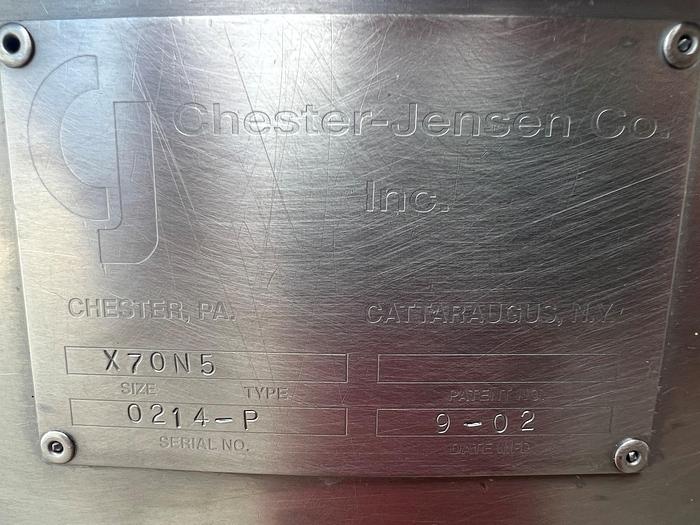 Chester Jensen 100Gallon Model X70N5 Cooker/Cooler Kettle