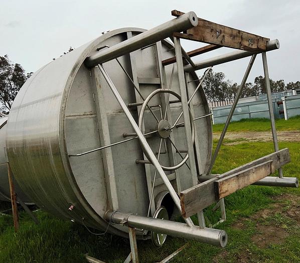 Used Stainless Steel 40-Barrel Mash Tun Brewery Tank #C745000