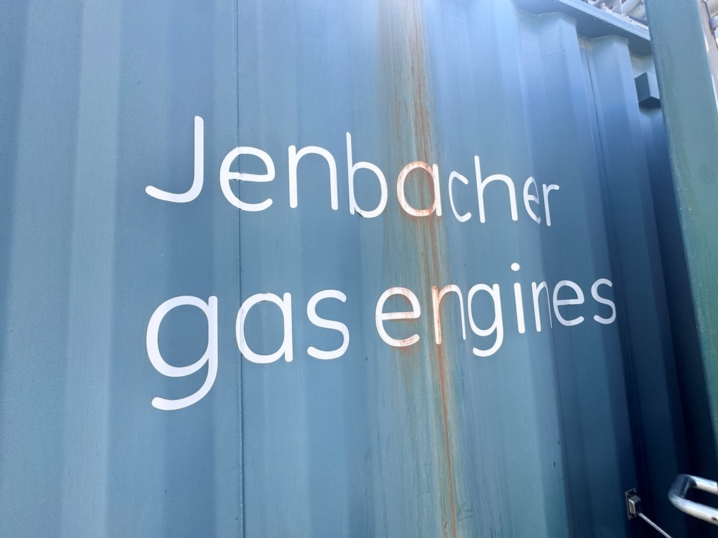 Used Cogeneration System, Natural Gas, 675 kW, GE Jenbacher JMC 312, Cooling & Heat Recovery System, Spare Engine, #