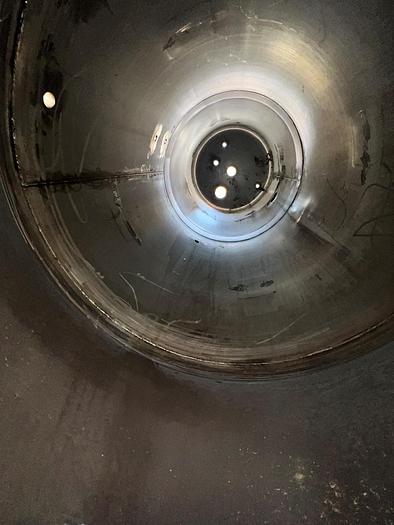 Used Tank, 2,000 Gallon, 150 PSI, 304L Stainless Steel, Hahn & Clay - #S745288